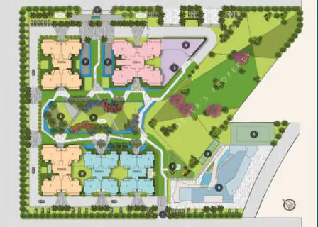 IVY County-site-plan